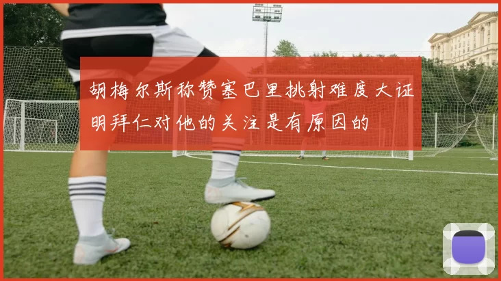 胡梅尔斯称赞塞巴里挑射难度大证明拜仁对他的关注是有原因的